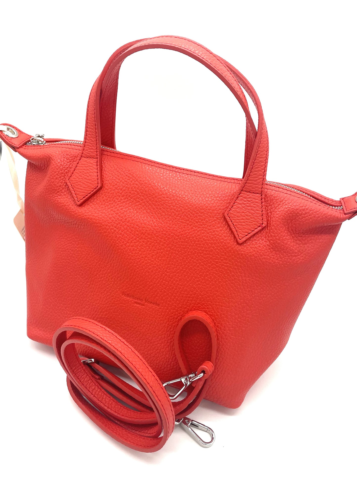 Kleiner Leder shopper Pelletteria Veneta