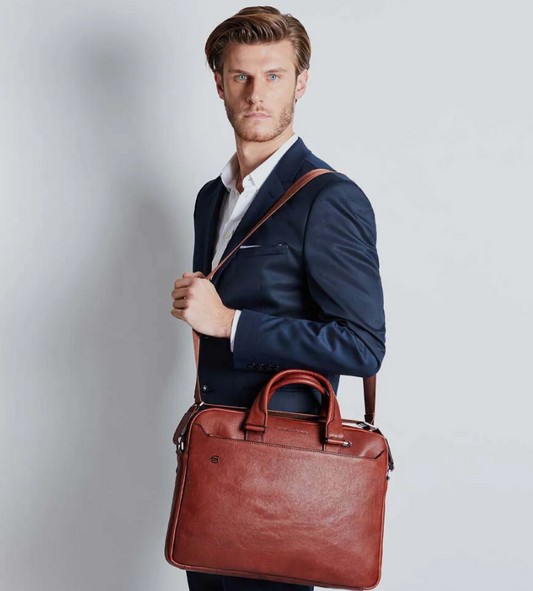 Piquadro 15" PC Business Ledertasche