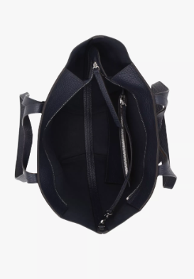 Abro shopper cosmo medium leder navy