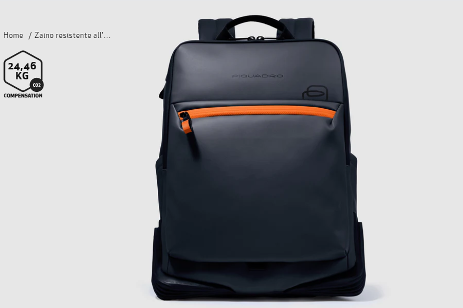 Piquadro Rucksack CA6465 carbon neutral