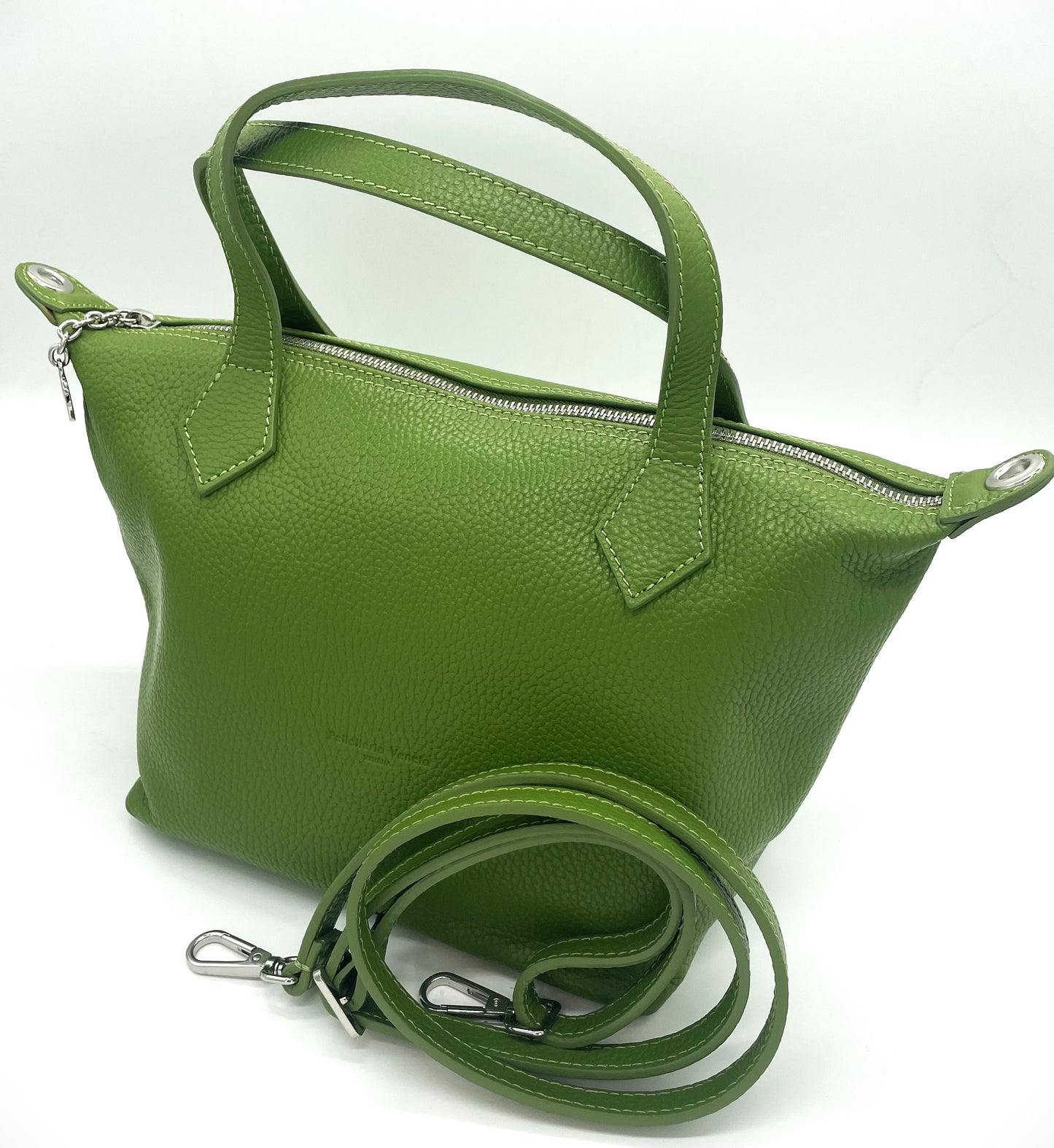 Kleiner Leder shopper Pelletteria Veneta