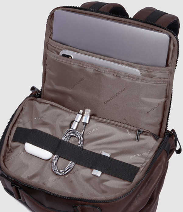 Rucksack Leder pc 14" e porta ipad CA6289AP