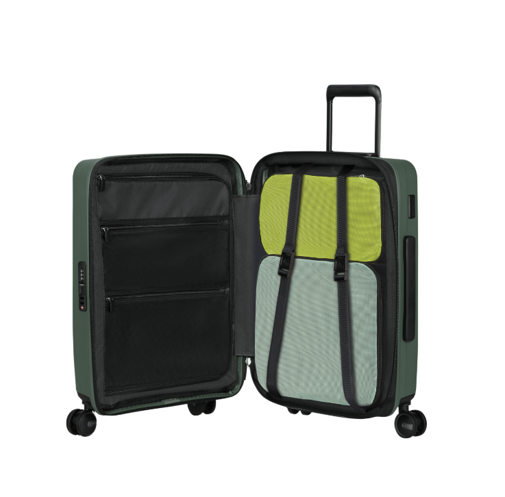 Samsonite Restackd Trolley erweiterbar mit Vortasche