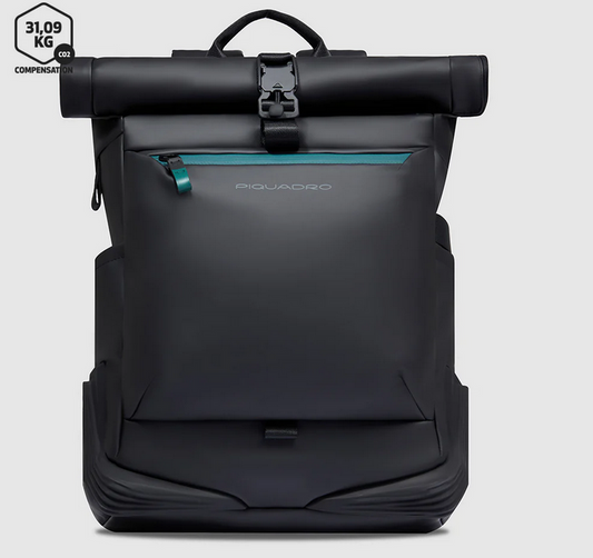 Piquadro Rolltop- Fahrradrucksack für 15,6" Laptop