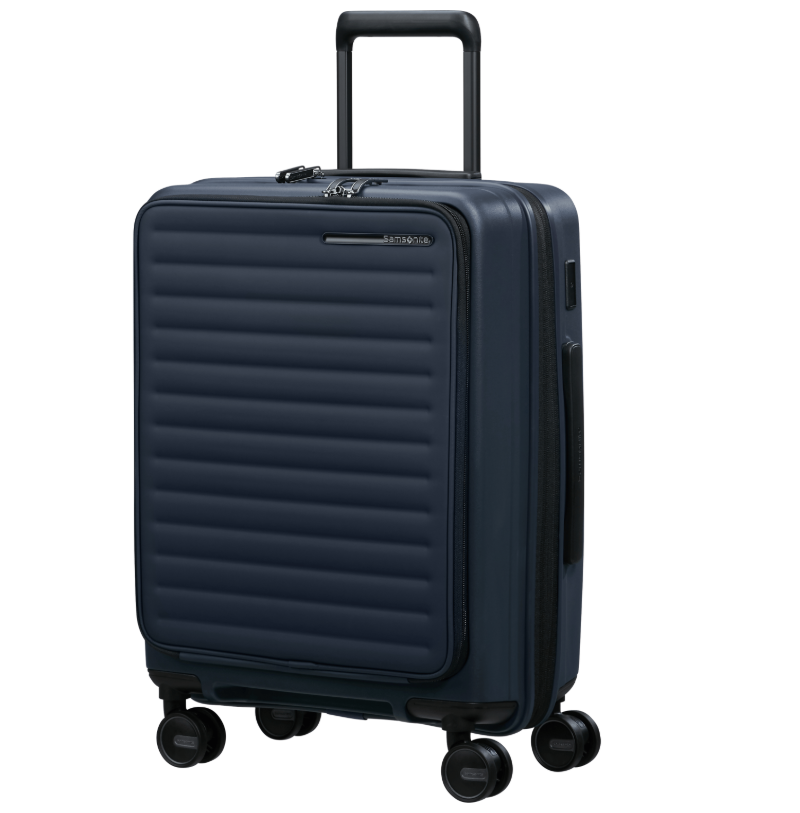 Samsonite Restackd Trolley erweiterbar mit Vortasche