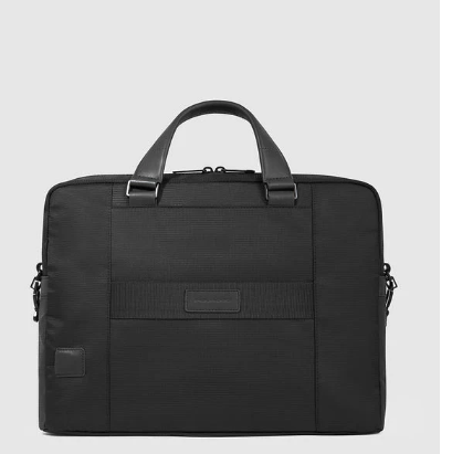 Piquadro Business bag Nylon+Leder 15"