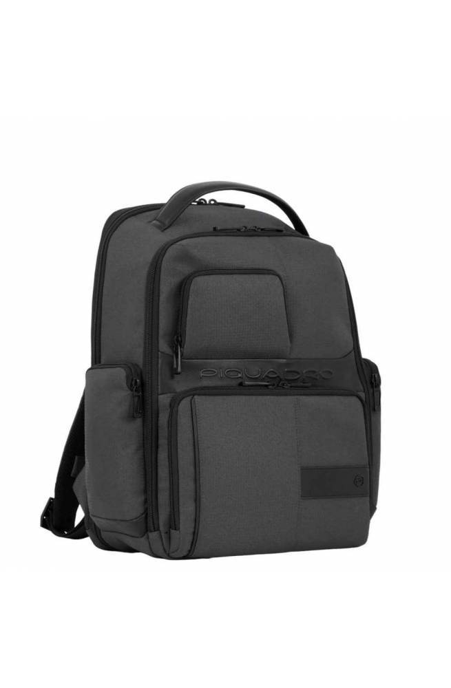 Piquadro Pc Rucksack 15" Nylon/Leder